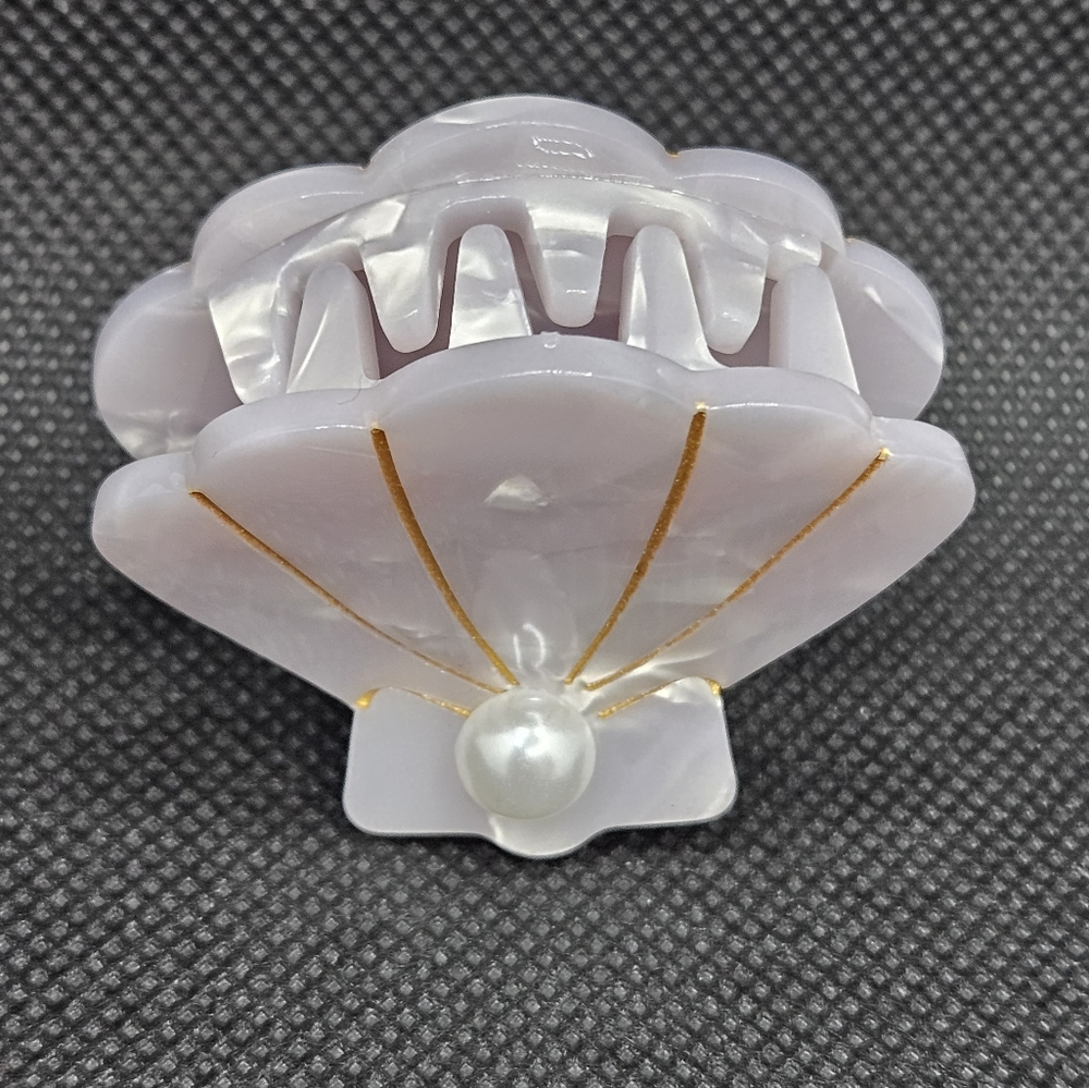 SHELL MERMAID HAIR CLIPS